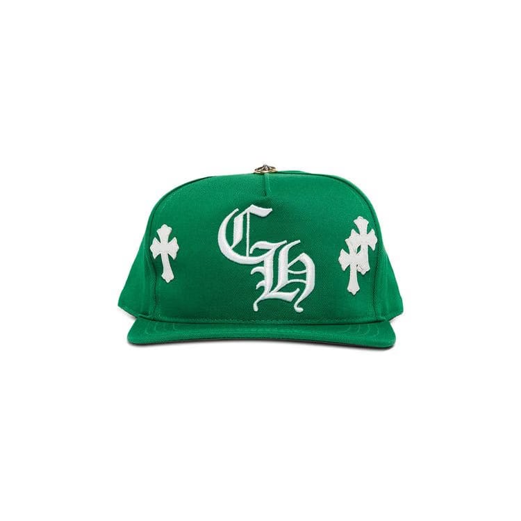 Chrome Hearts Cross Patch Hat Green