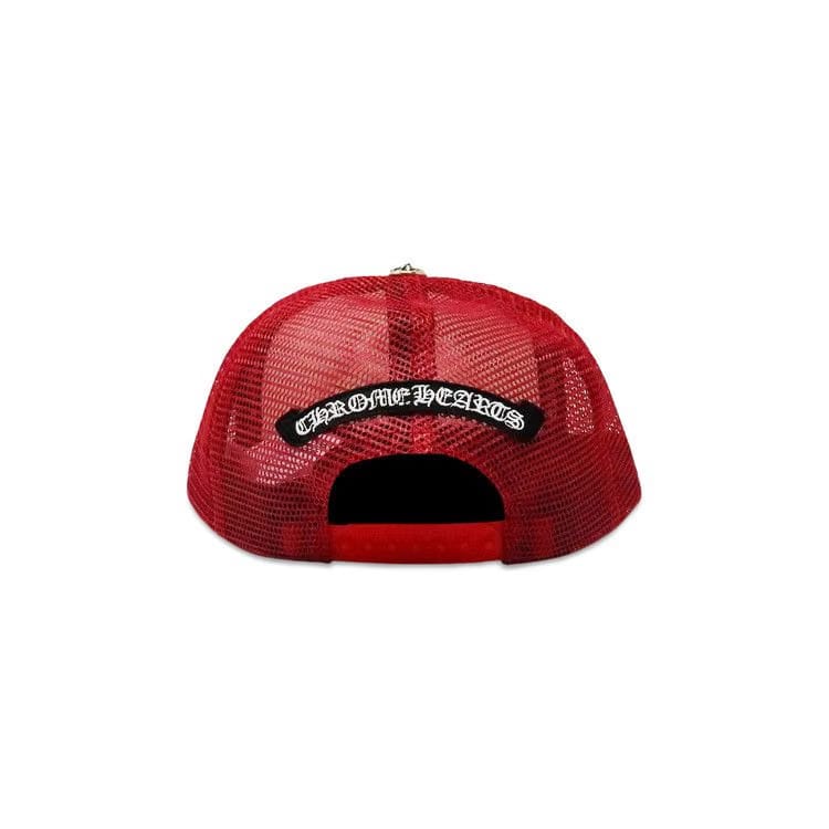 Chrome Hearts Multi Cross Trucker Hat Red/White