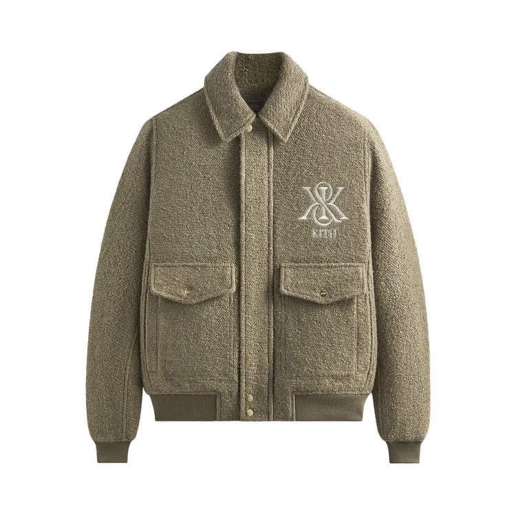 Kith Boucle Hawthorne Flight Jacket Palomino