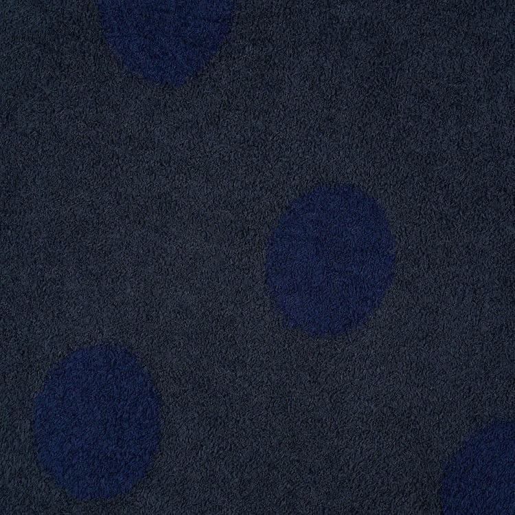 Brain Dead Teddy Fur Dot Knit Sweater Vest Navy