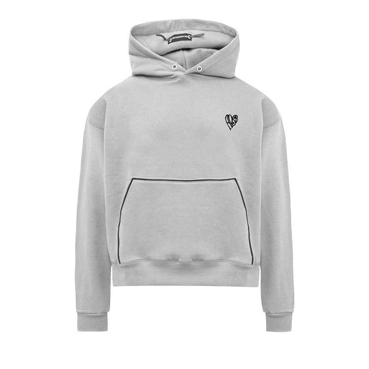 Andersson Bell Bell Heart Hoodie Charcoal