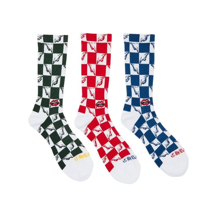 Chrome Hearts x Matty Boy 99 Eyes Socks Multicolor