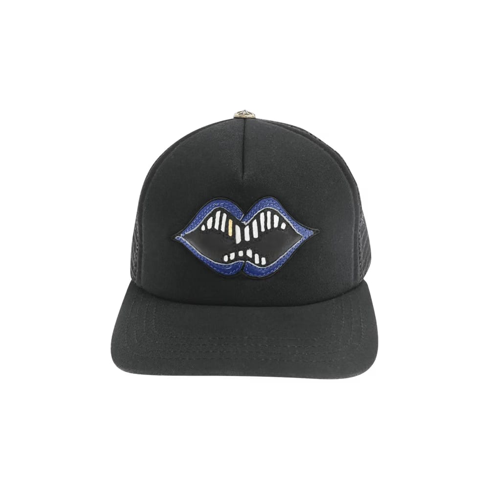 Chrome Hearts Matty Boy Chomper Trucker Hat Black/Blue