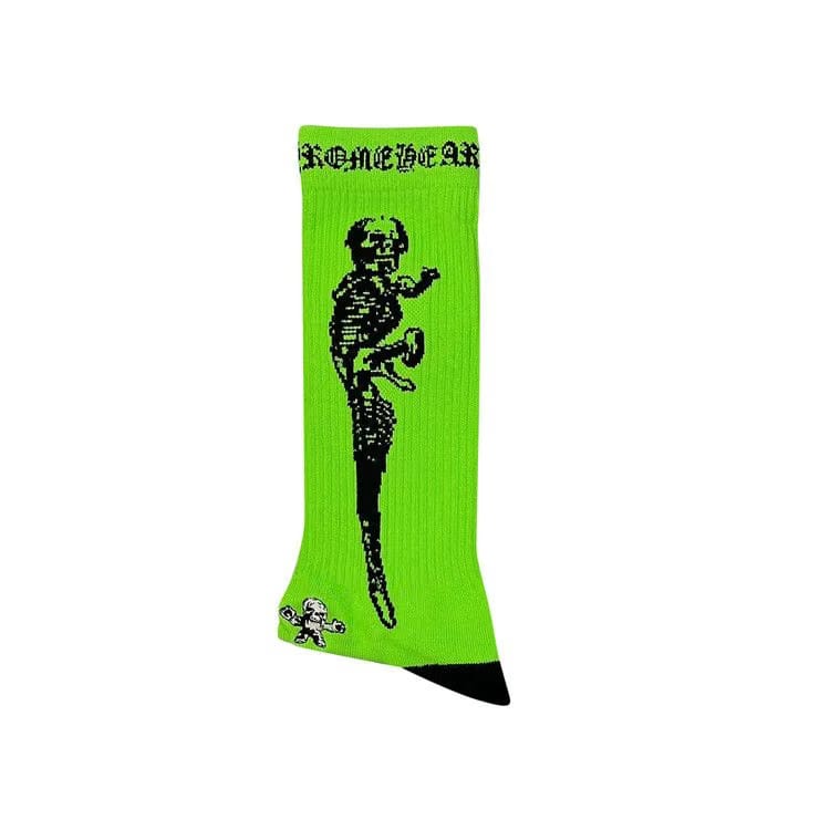 Chrome Hearts Foti Sock Green