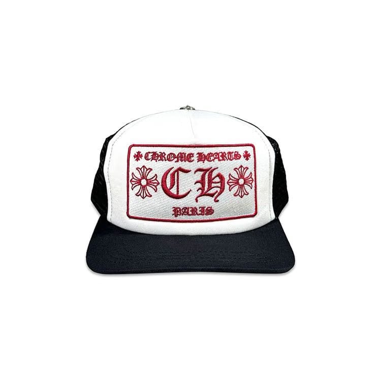 Chrome Hearts Paris Olympics Trucker Hat Black