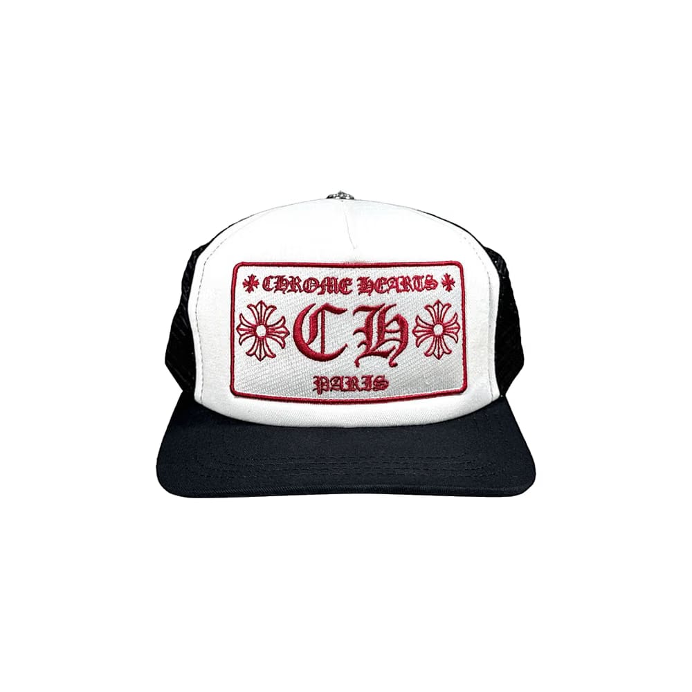 Chrome Hearts Paris Olympics Trucker Hat Black