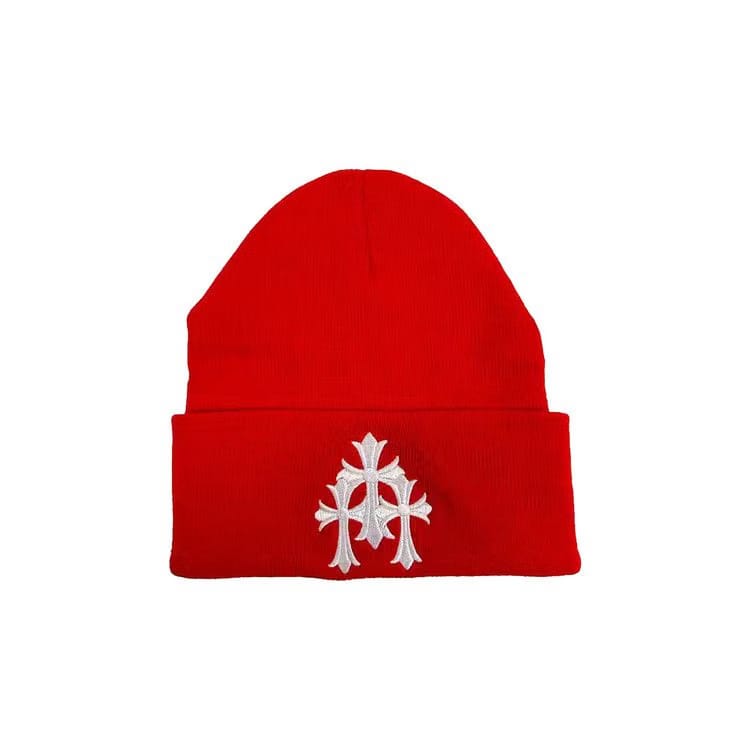 Chrome Hearts Watch Cap Red/White
