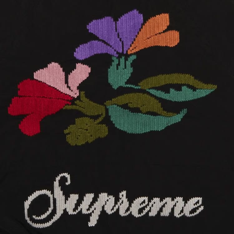 Supreme Needlepoint Hooded Jacket Black
