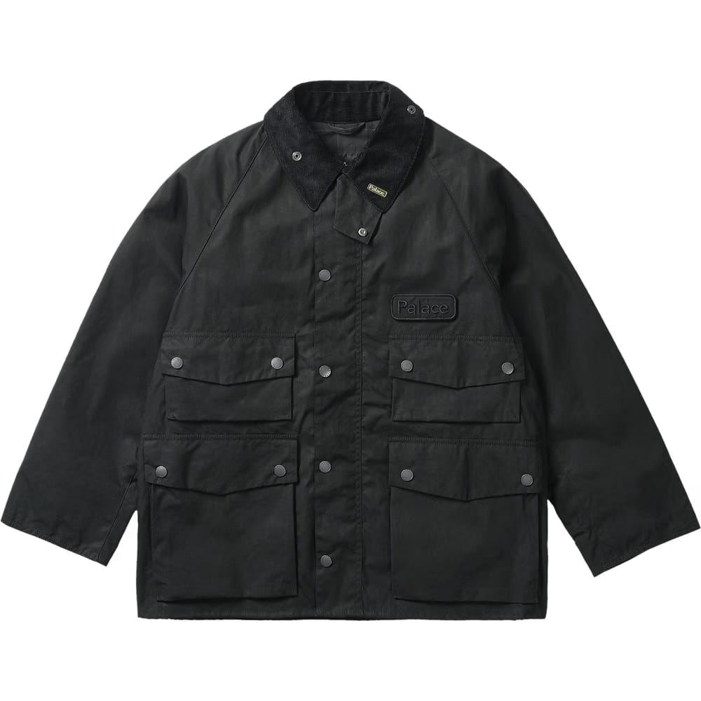 Palace x Barbour Bedale Casual Jacket Black