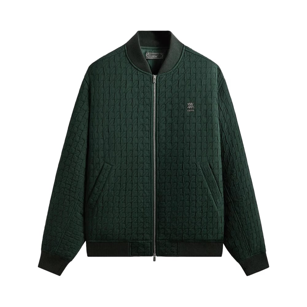 Kith Check Quilt Avery Bomber Jacket Stadium