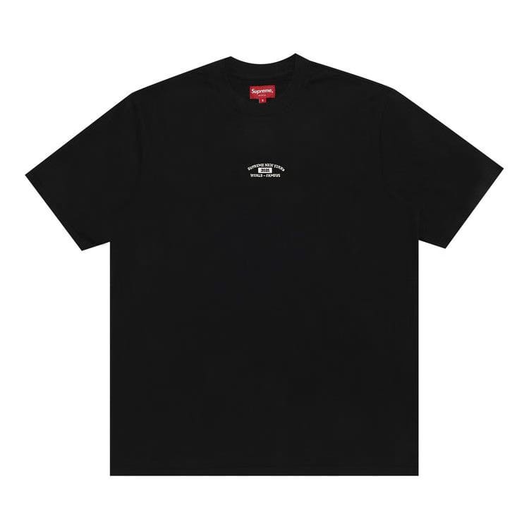 Supreme World Famous Shorts-Sleeve Top Black