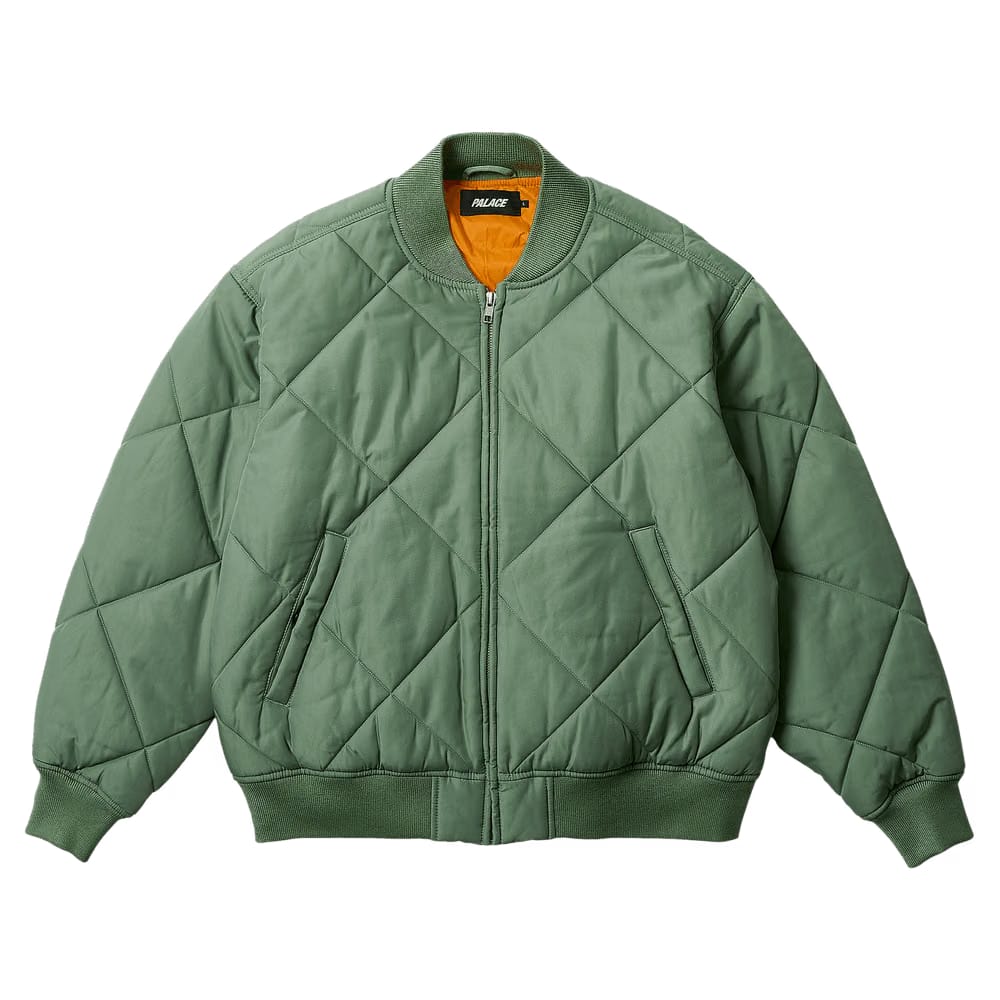 Palace Fairy Bomber Jacket Olive