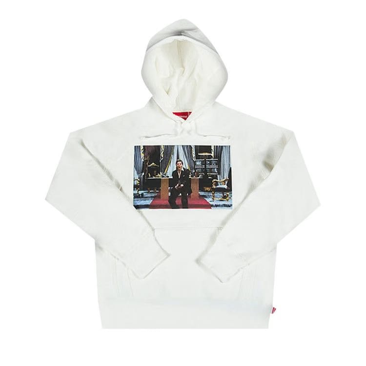 Supreme Scarface Friend Hoodie White