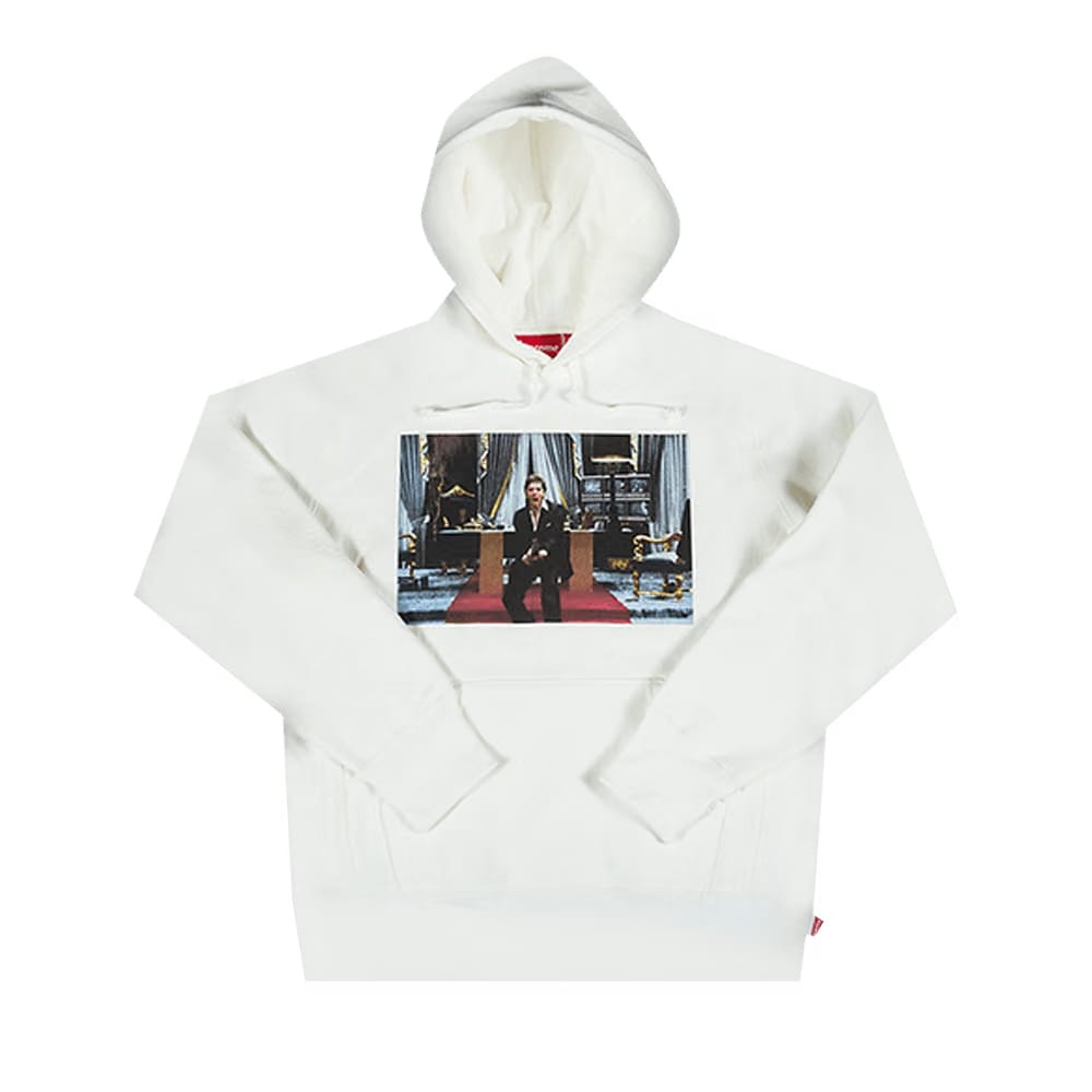 Supreme Scarface Friend Hoodie White