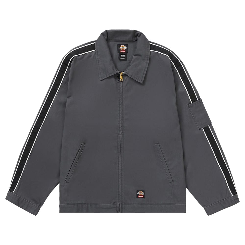 Supreme x Dickies Stripe Eisenhower Jacket Charcoal