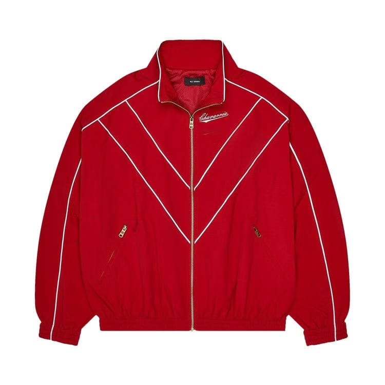 Willy Chavarria Bad Boy Track Jacket Red