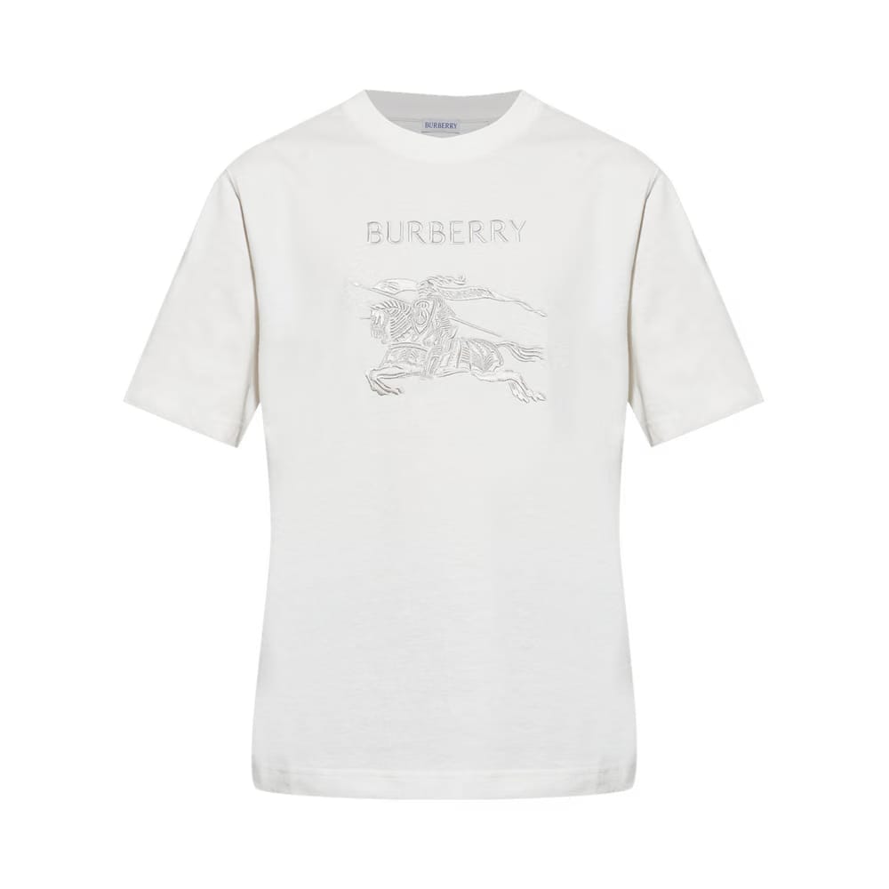 Burberry Seth Knight Logo T-Shirt Chalk