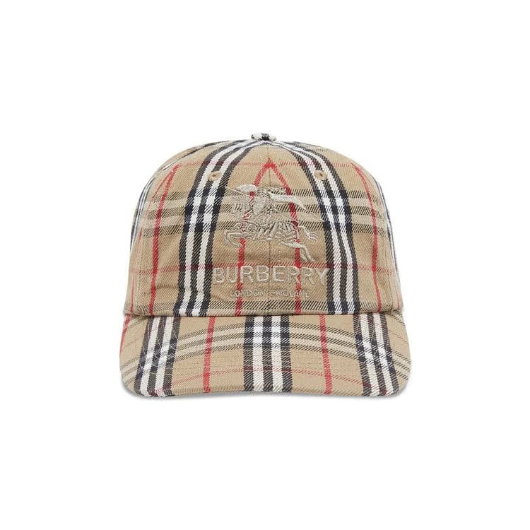 Supreme x Burberry Denim 6-Panel Beige