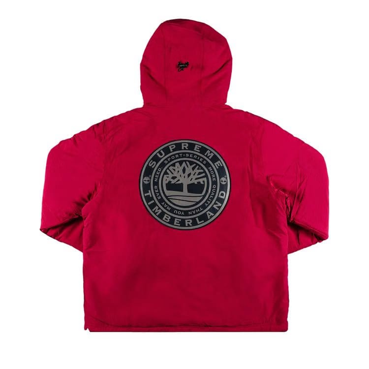 Supreme x Timberland Reversible Ripstop Jacket Burgundy
