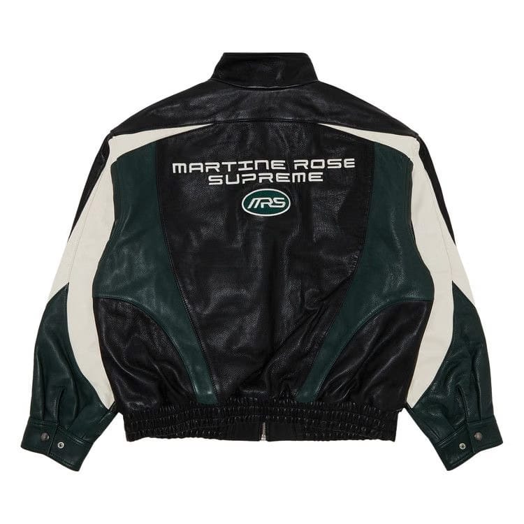 Supreme x Martine Rose Leather Jacket Black