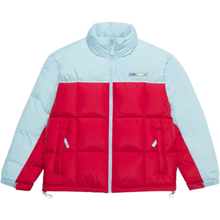 GOLF WANG Space Boutique Down Quilted Jacket Red/Blue