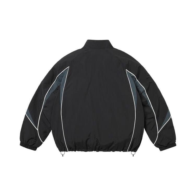 Supreme Contrast Piping Track Jacket Black