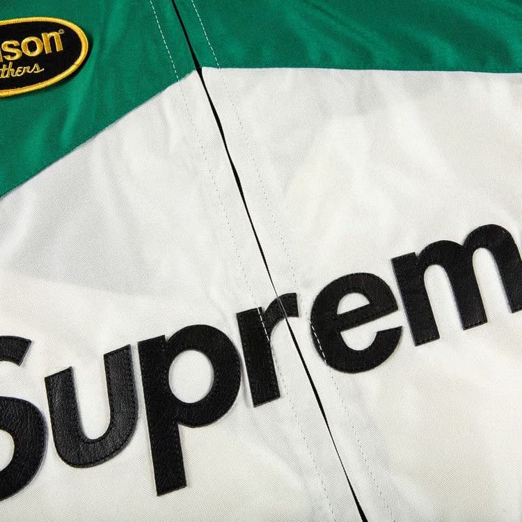 Supreme x Vanson Leathers Cordura Jacket Green