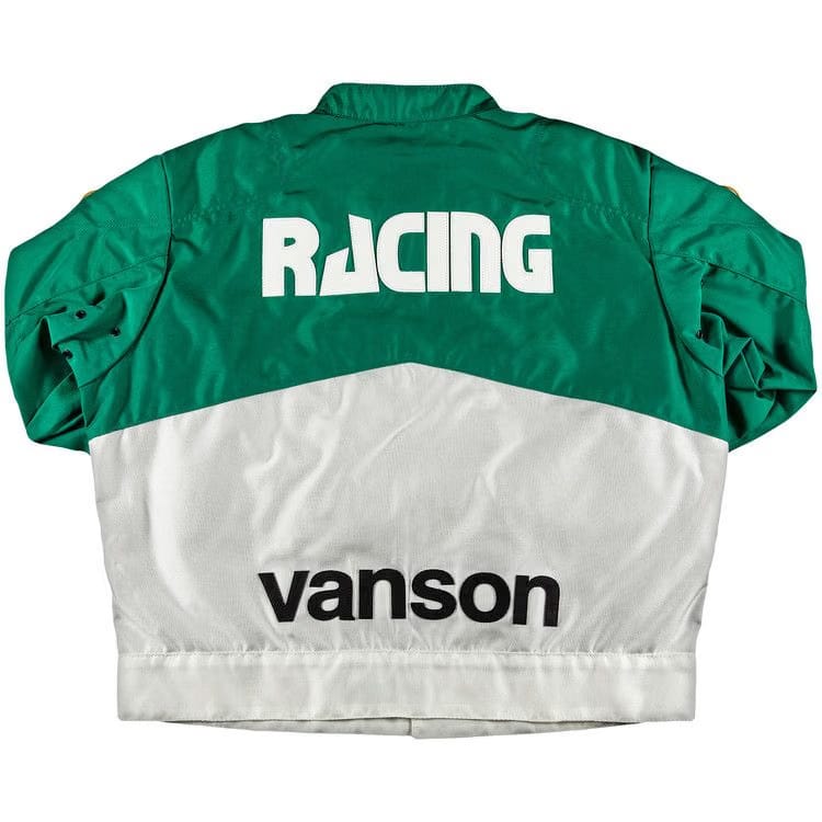 Supreme x Vanson Leathers Cordura Jacket Green