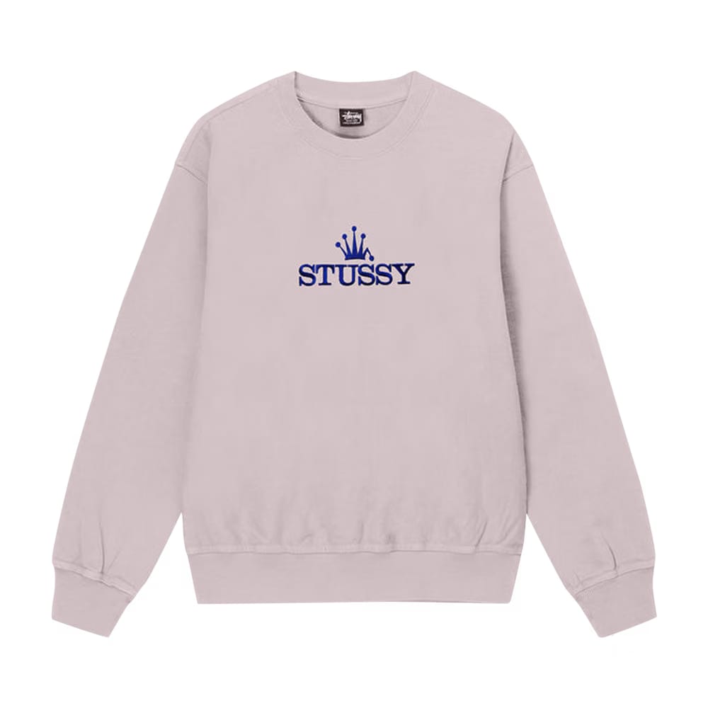 Stussy Glamour Pigment Dyed Crew Blush