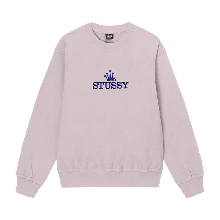Stussy Glamour Pigment Dyed Crew Blush
