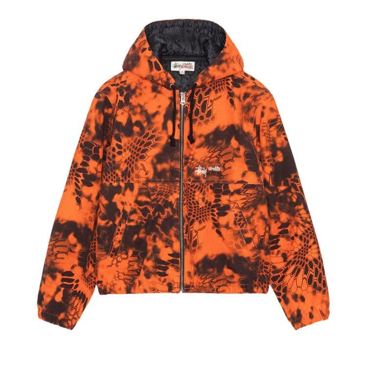 Stussy Hooded Work Jacket Inferno