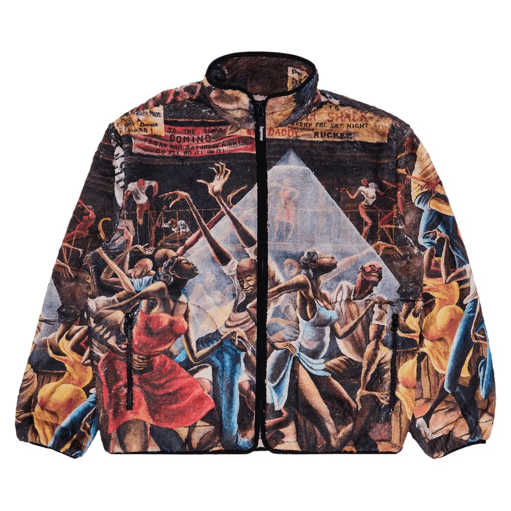 Supreme x Ernie Barnes Fleece Jacket Multicolor