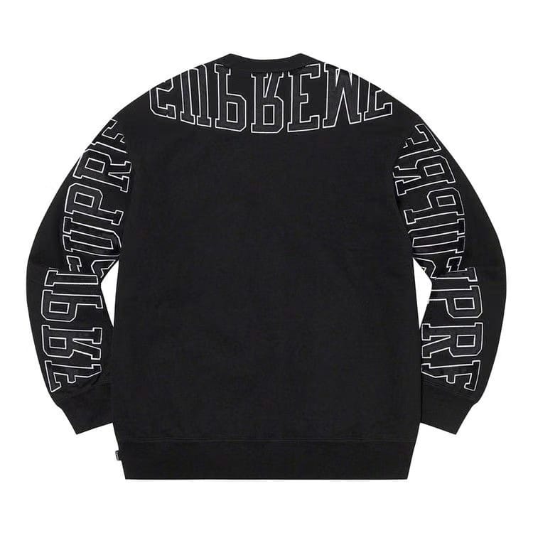 Supreme Multi Arc Crewneck Black