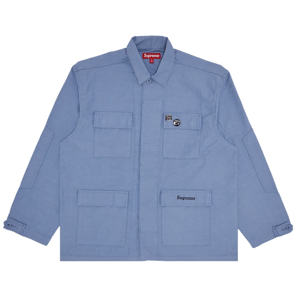Supreme x Melvins BDU Jacket Light Blue
