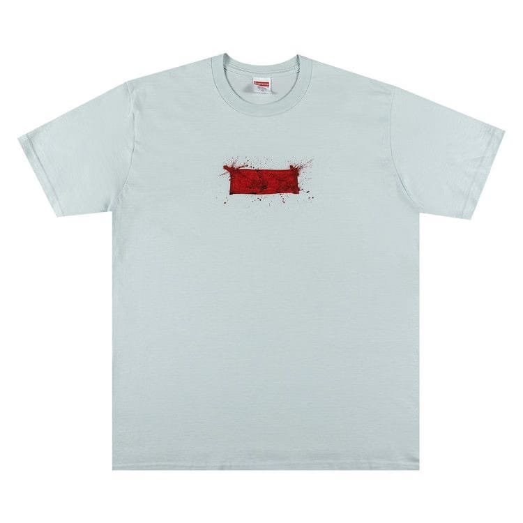 Supreme Ralph Steadman Box Logo T-Shirt Pale Blue