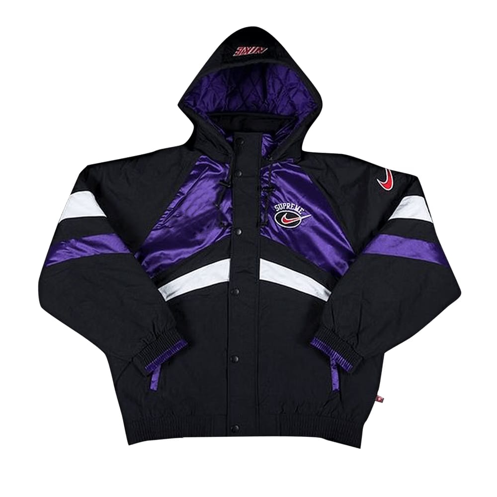 Supreme x Nike Hooded Sport Jacket Purple