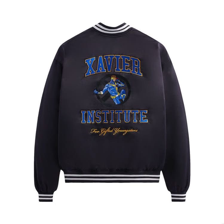 Kith For X-Men Cyclops Satin Bomber Jacket Ink