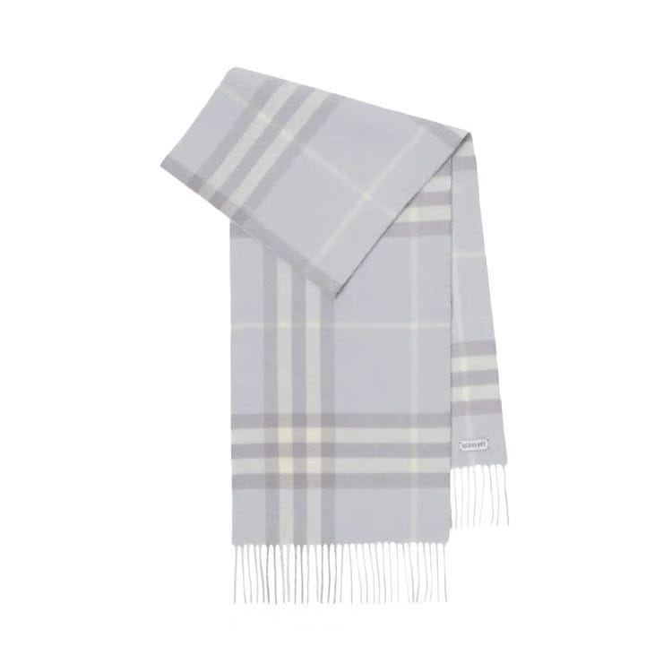 Burberry Giant Check Scarf Mist Blue
