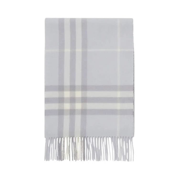 Burberry Giant Check Scarf Mist Blue