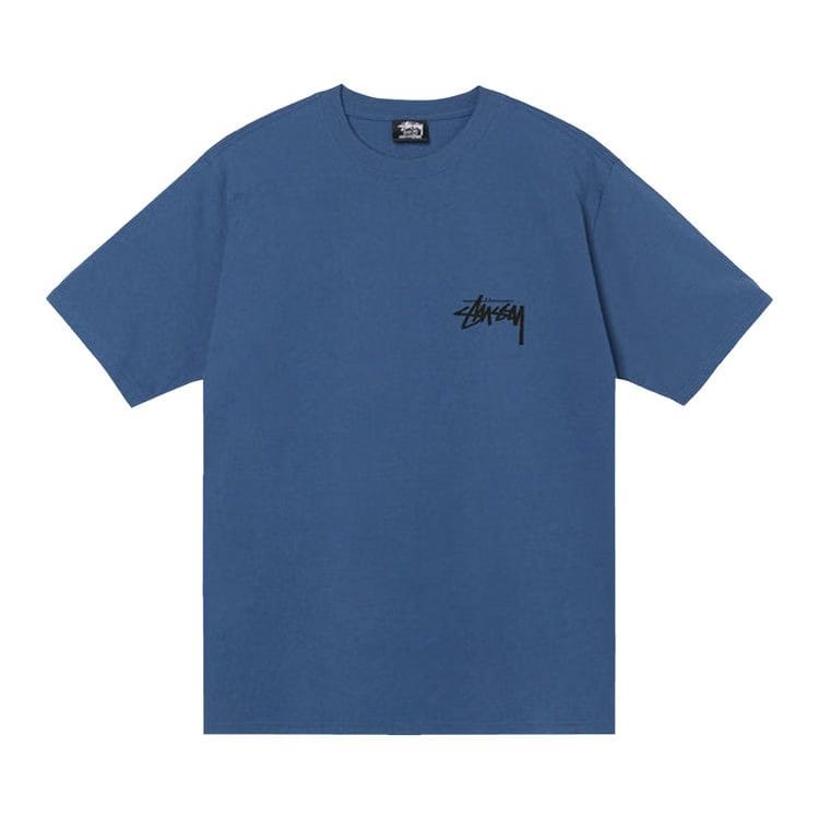 Stussy Burning Stock T-Shirt Midnight