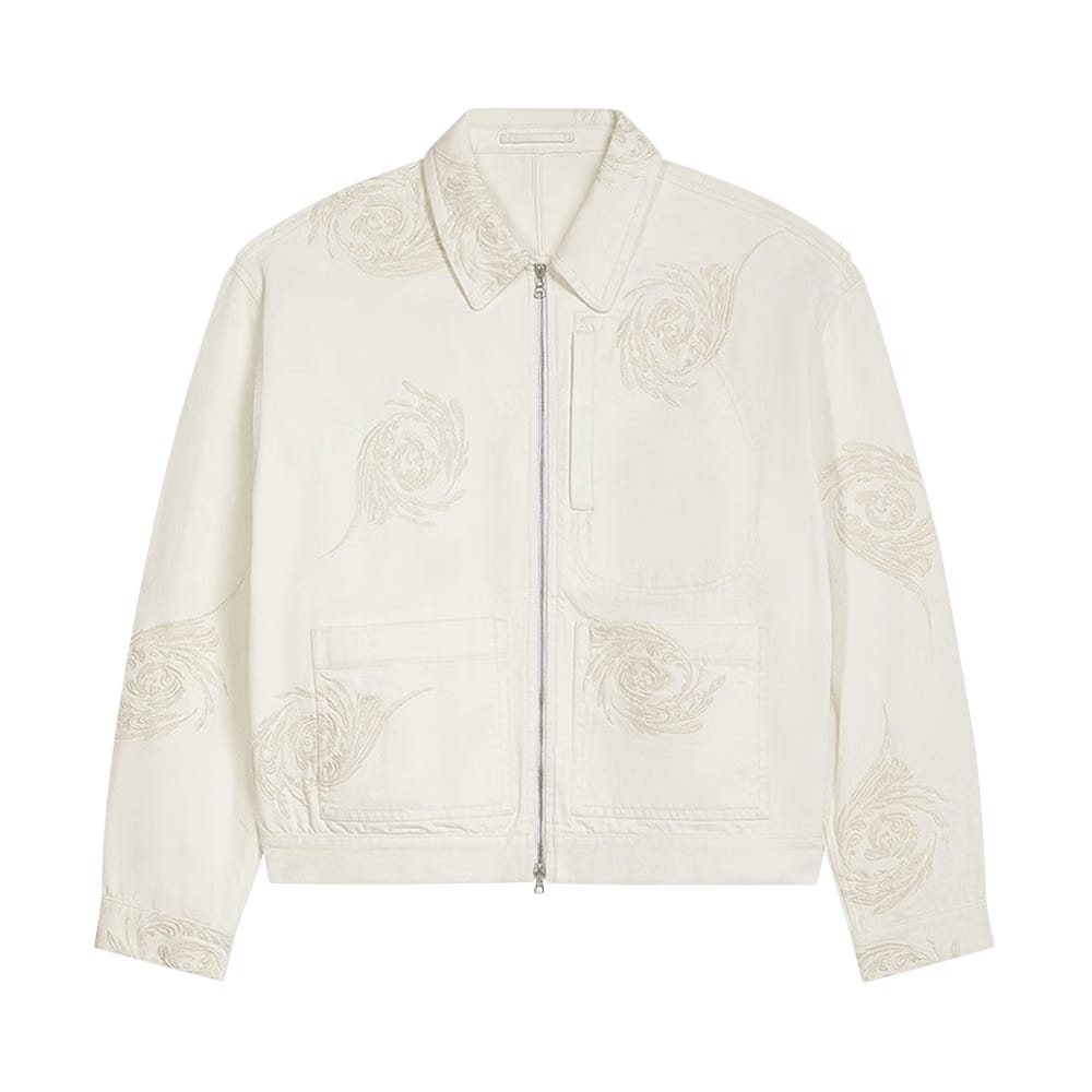 Dries Van Noten Denim Jacket Off White