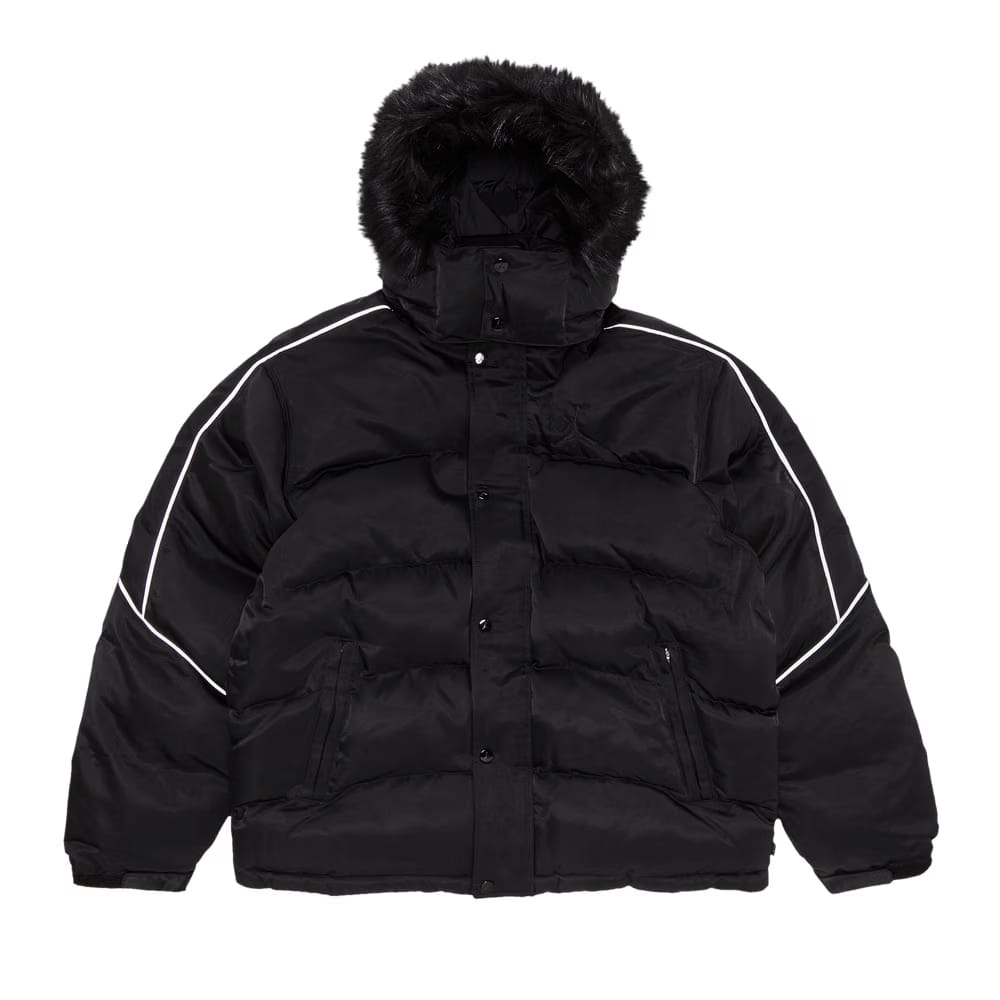 Supreme x Jordan Puffer Jacket Black