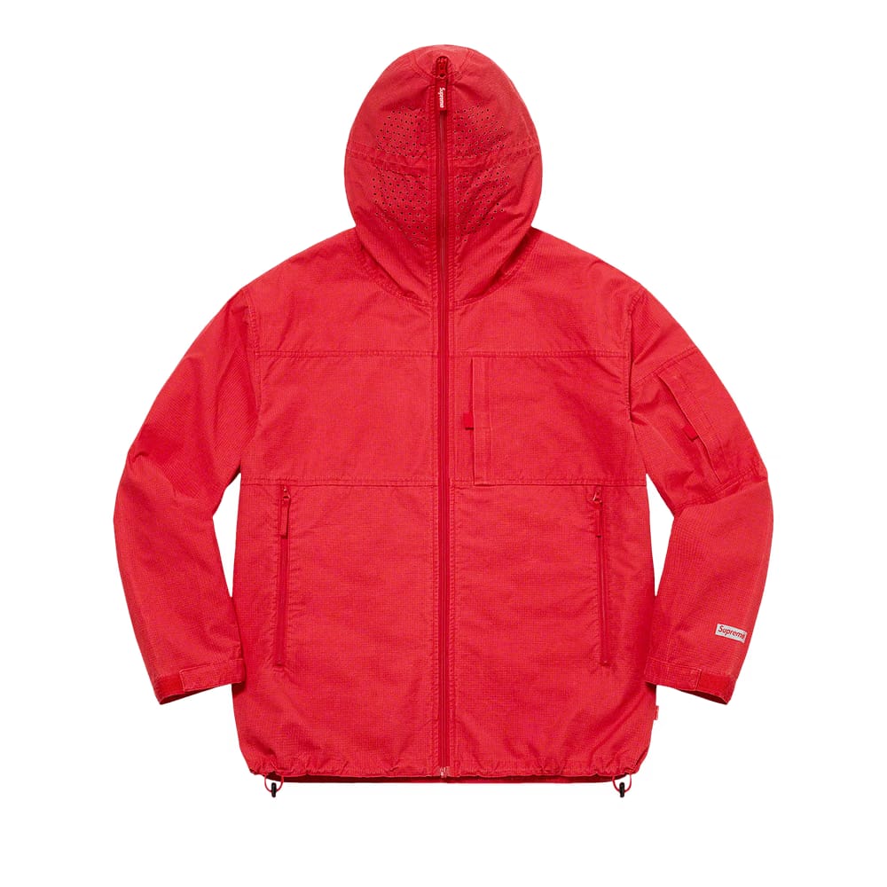 Supreme Full Zip Facemask Jacket Red