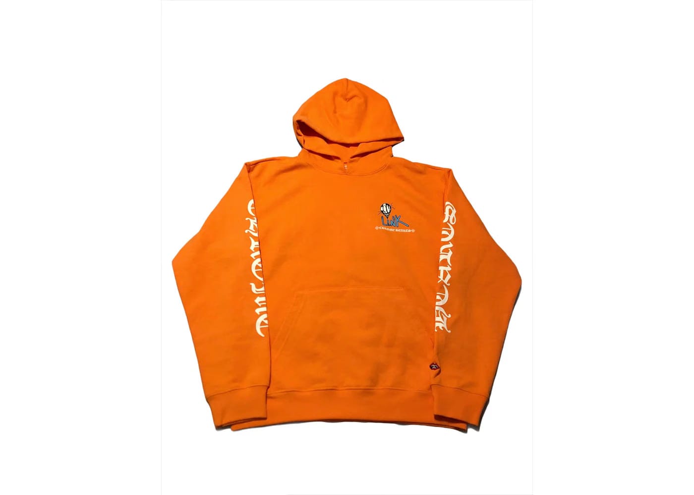 Chrome Hearts x Matty Boy Link & Build Hoodie Orange