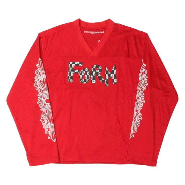 Chrome Hearts x Matty Boy FORM Long-Sleeve Jersey Red