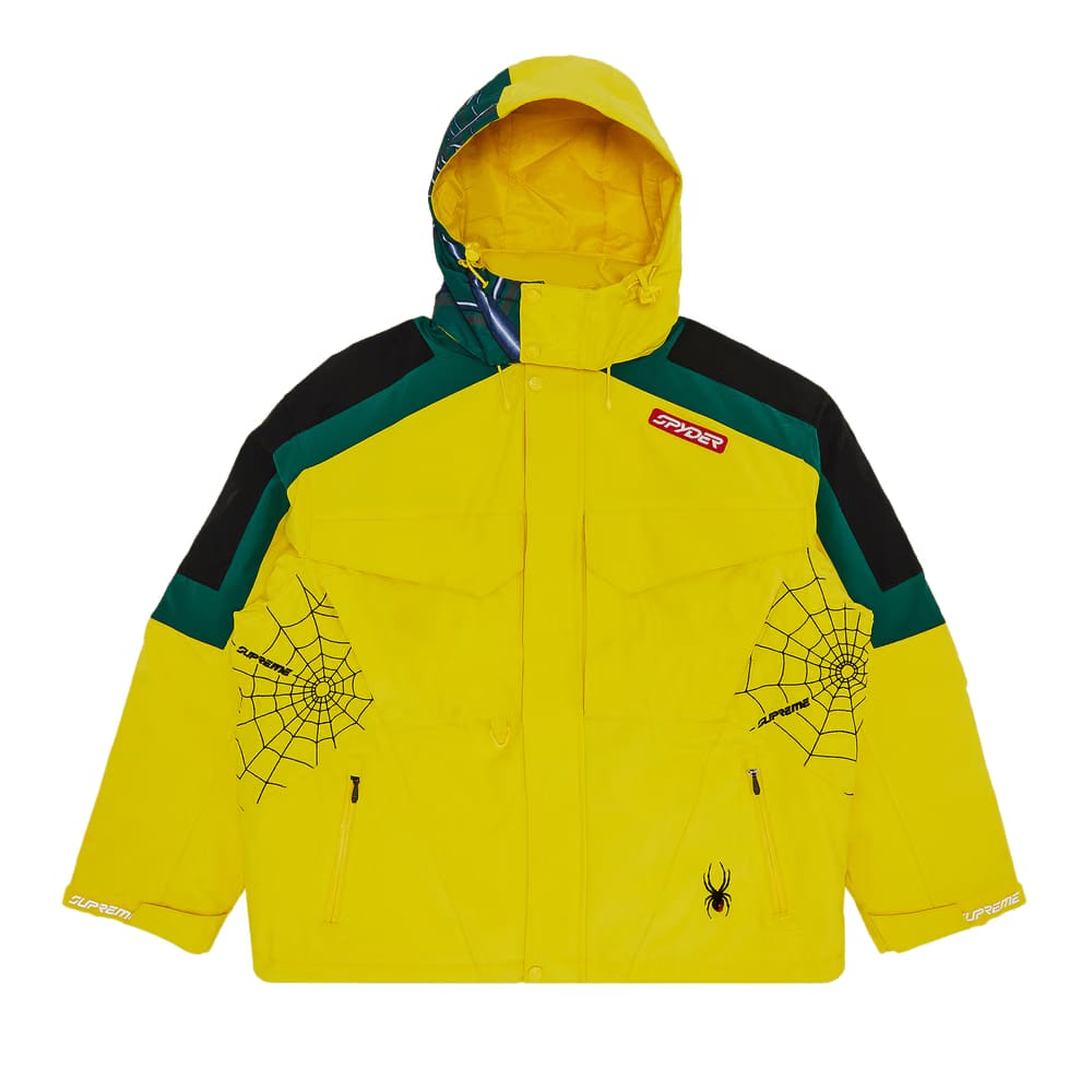 Supreme x Spyder Technical Jacket Yellow
