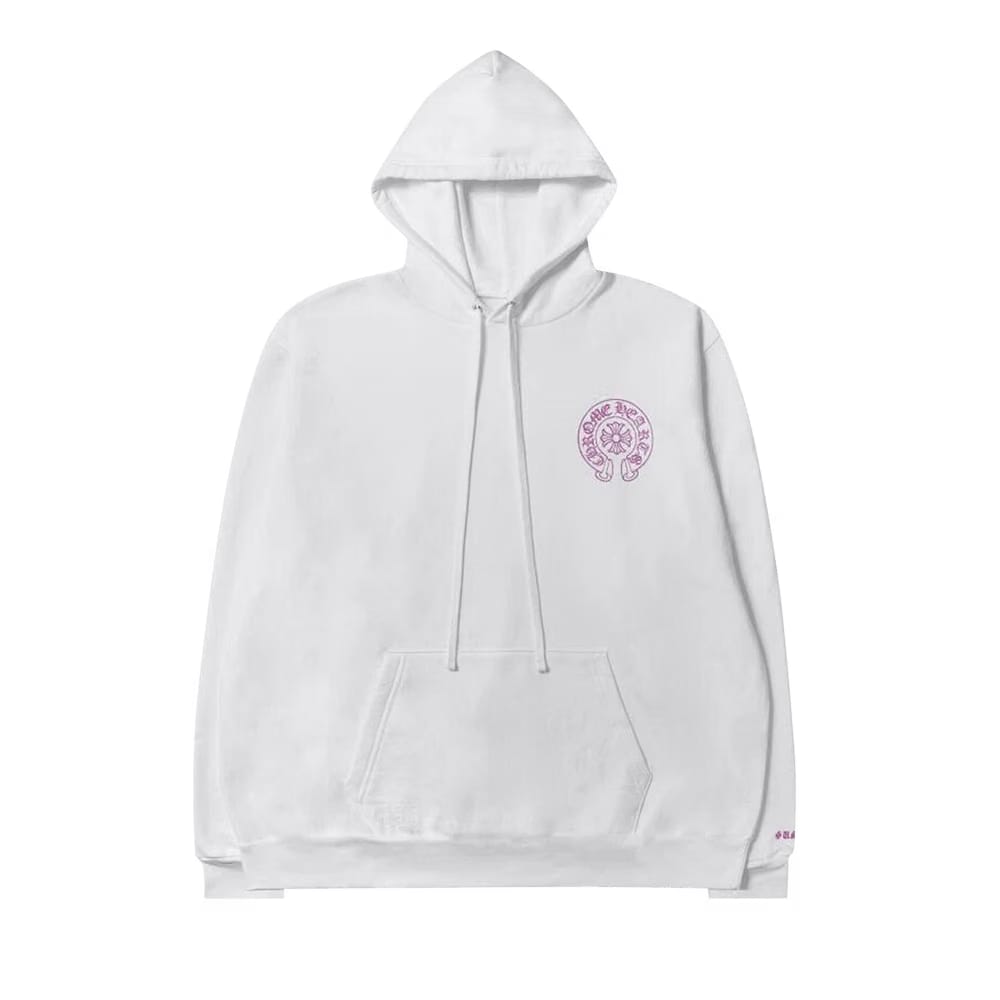 Chrome Hearts Hoodie Purple Glitter