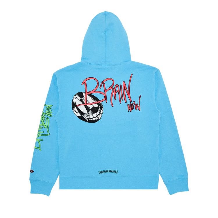 Chrome Hearts Matty Boy Brain Hoodie Blue