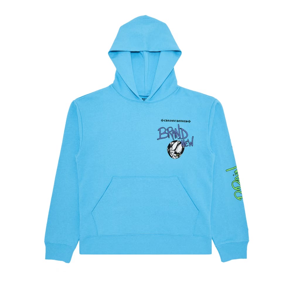 Chrome Hearts Matty Boy Brain Hoodie Blue