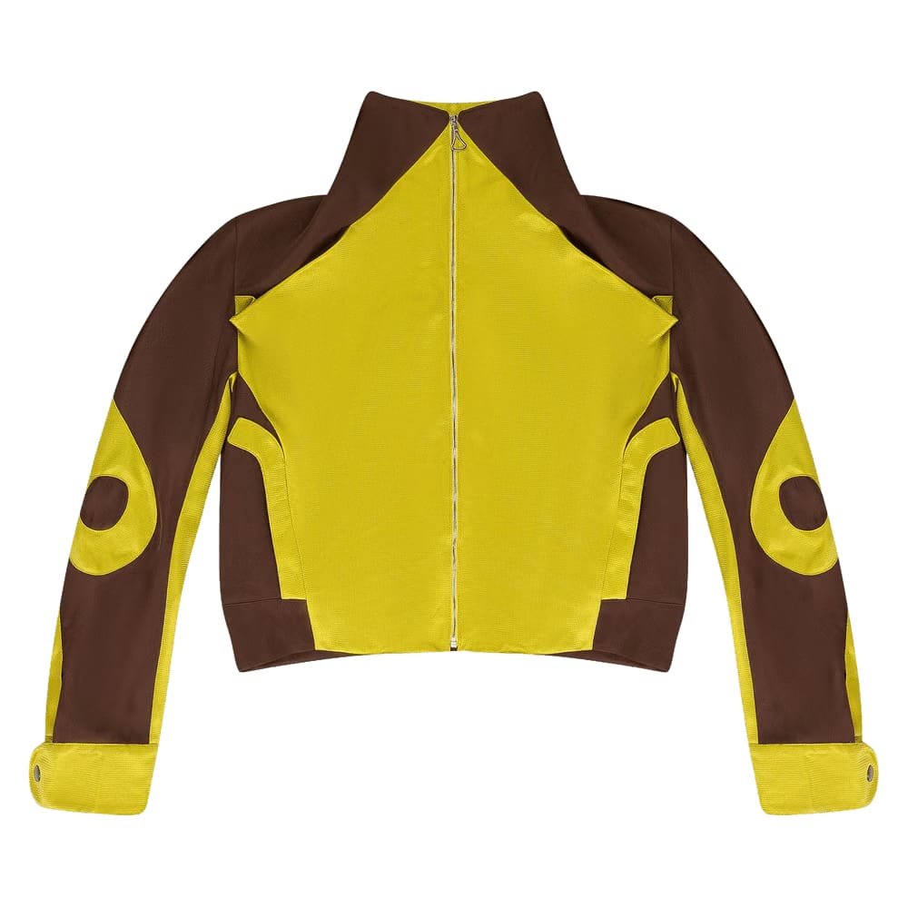 Kiko Kostadinov Vieira Bomber Jacket Yellow
